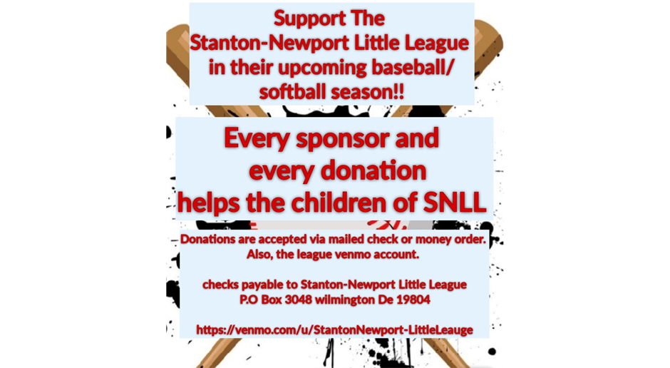 Please Make a Donation to Our League!!!